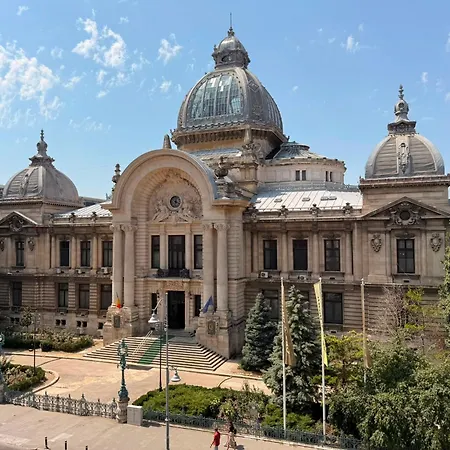 아파트 Palace View On Calea Victoriei 부쿠레슈티